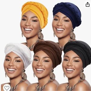 NWOT - Dreshow Turban Pre-Tied Braid Head. (Sold separately) variety of colors